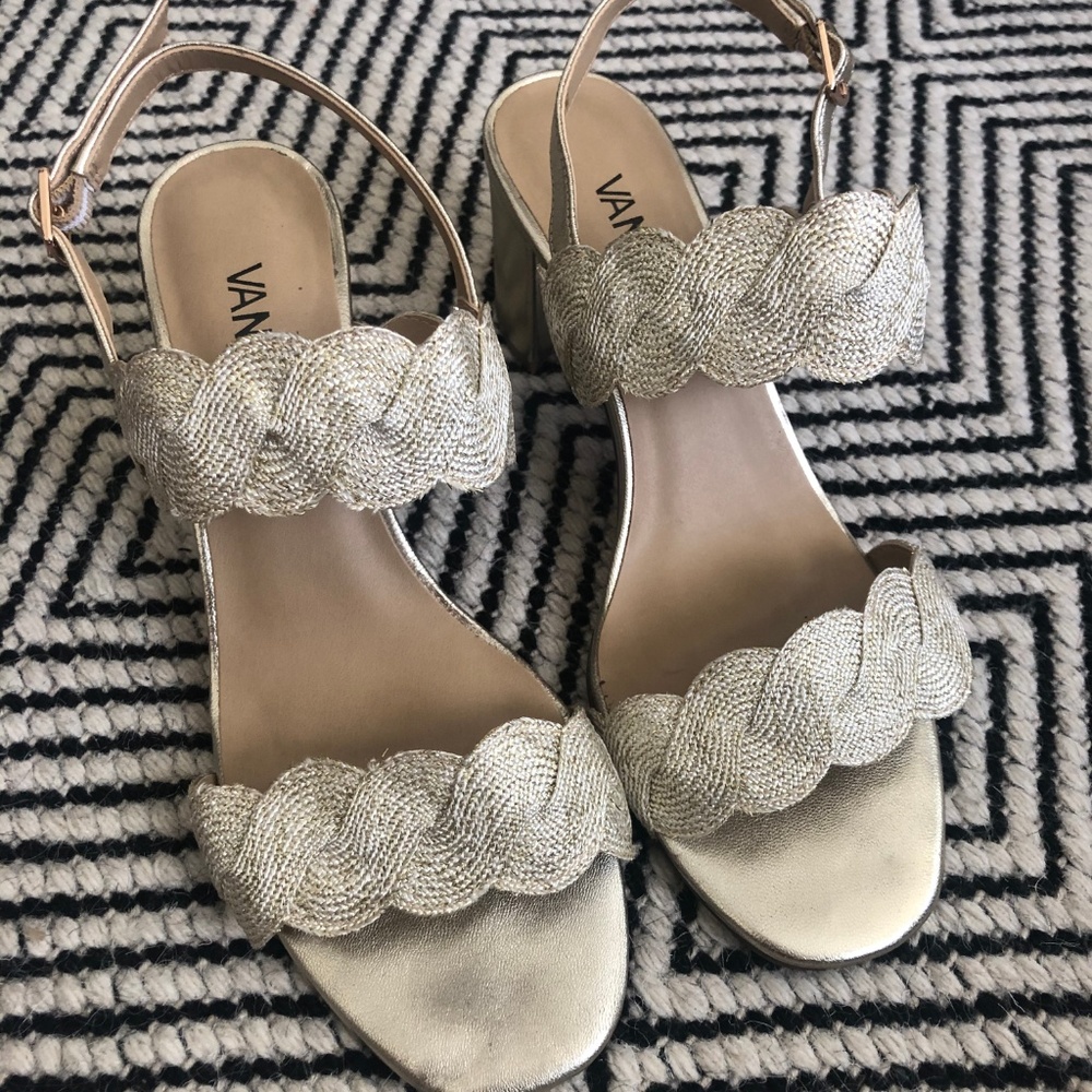 Gold Vaneli Lettie Sandal